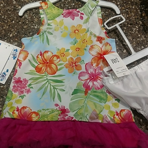 FUCHSIA FLAMINGO DRESS/BOTTOMS - Picture 7 of 7